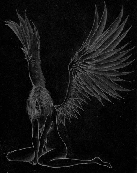 Fallen Darkness Angel by ky-sta (avec images) | Dessin, Fantaisie