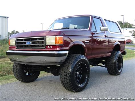 1987 Ford Bronco XLT Lifted 4X4 3/4 Ton 8 Lug Converted