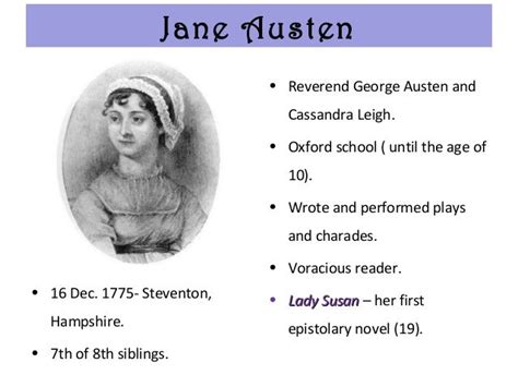 Jane Austen - Biography + Style + Novels