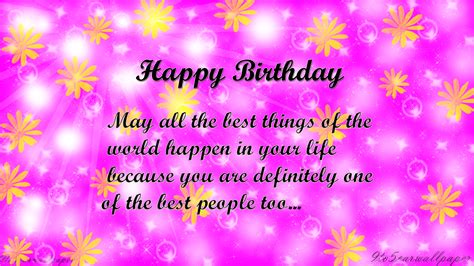 Birthday Greetings Quotes - Birthday Cards