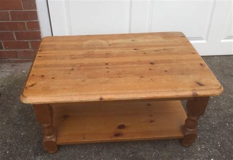 Solid pine coffee table | in Penwortham, Lancashire | Gumtree