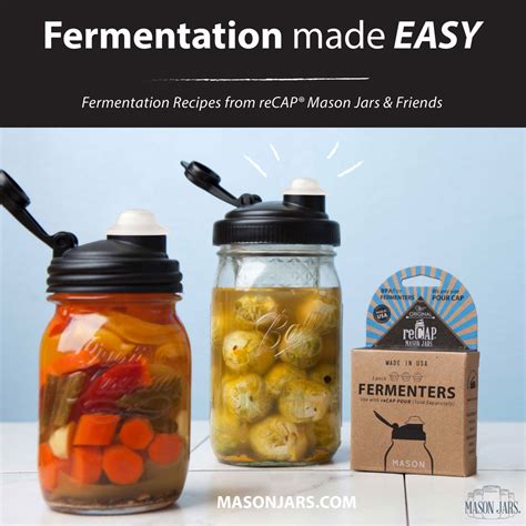 Fermentation Recipes | Fermenting Made Easy eBook by reCAP® – reCAP Mason Jars