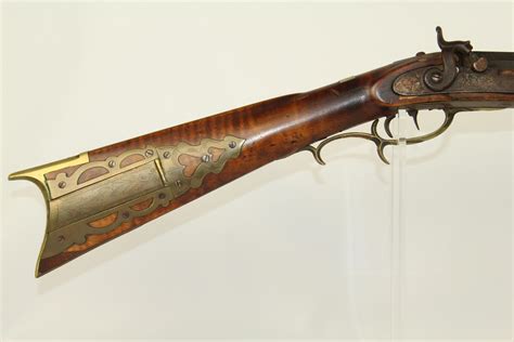 Pennsylvania Kentucky American Long Rifle Antique Firearm 001 ...