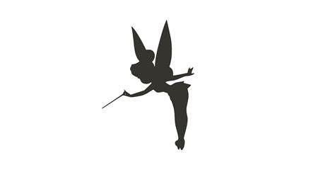 Tinkerbell Silhouette Printable