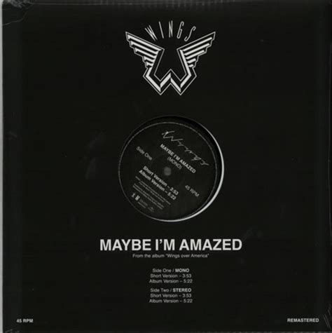 Maybe I'm Amazed [VINYL]: Amazon.co.uk: Music