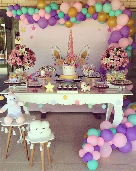 Allenjoy 7x5ft Unicorn Photo Backdrop Birthday Theme Party Supplies ...