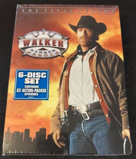 WALKER TEXAS RANGER: The Ninth (FINAL) Season (DVD, 2005) - Chuck Norris - NEW $10.95 - PicClick