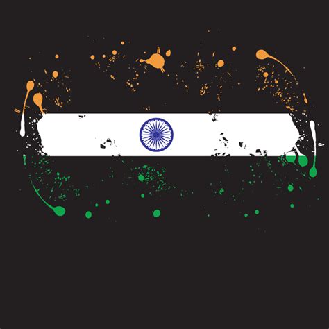 Download Indian National Flag Ink Grunge SVG | FreePNGImg