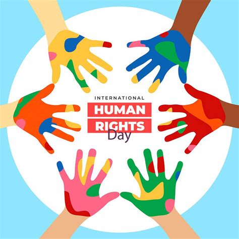 Human Rights Day, Hand Clipart, Clipart Design, Multiple Color, Clip Art, Illustration ...