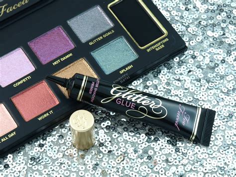 Too Faced Shadow Insurance Glitter Glue Glitter Shadow Primer: Review and Swatches | Glitter ...