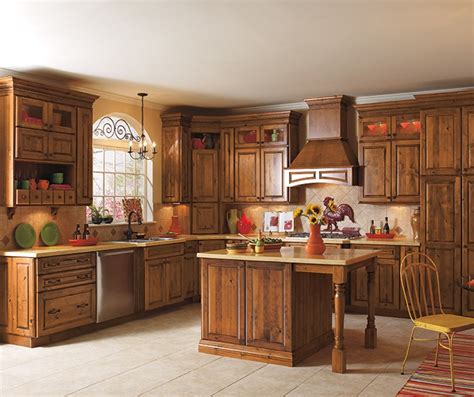 8 Images Knotty Alder Kitchen Cabinets Pictures And View - Alqu Blog