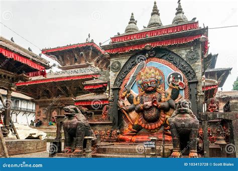 Temples in Nepal stock photo. Image of nepalese, heritage - 103413728