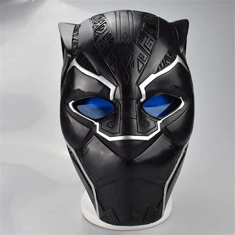 2018 Movie Black Panther Mask Helmet Cosplay costumes-in Boys Costume Accessories from Novelty ...