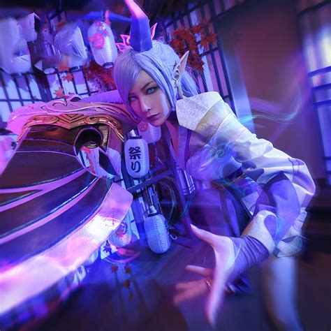 Spirit Blossom Riven Cosplay Costume - Rehney