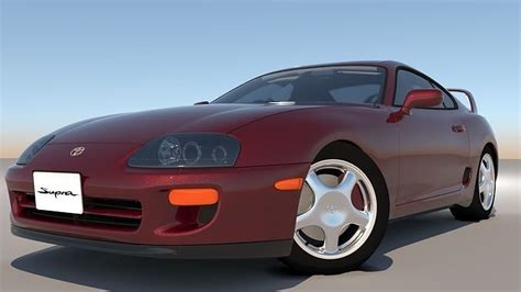 Toyota Supra MK IV A80 1993 3D model | CGTrader