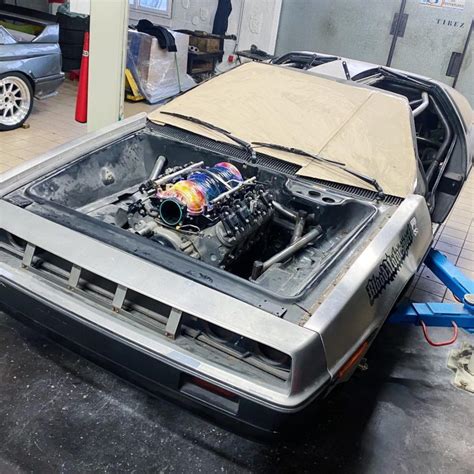 DeLorean with a LSx V8 – Engine Swap Depot