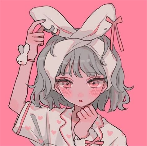 Aesthetic Anime Bunny Pfp