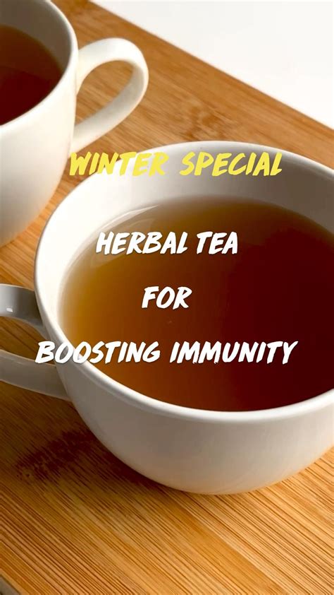 Immunity boosting herbal tea – Artofit