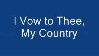 I Vow to Thee, My Country Chords - ChordU