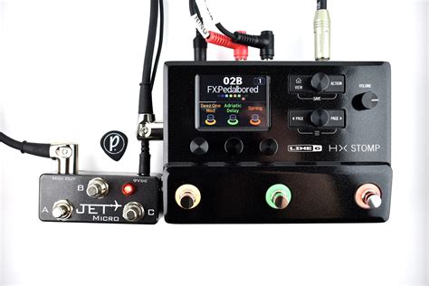 JET Pedals Micro MIDI Controller for HX Stomp - Pedal of the Day