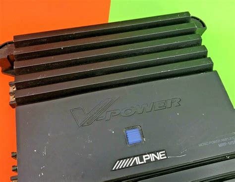 V - Power Alpine Mono Power Amplifier MRP-M500 - Black #nunu67 - Other