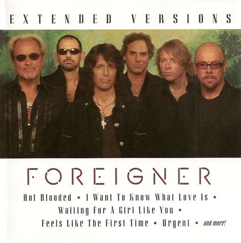 Foreigner – Extended Versions – CD (Album), 2006 [r1471345] | Discogs