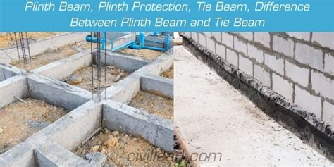 What is Plinth Beam? Plinth Protection, Difference Between Plinth Beam ...