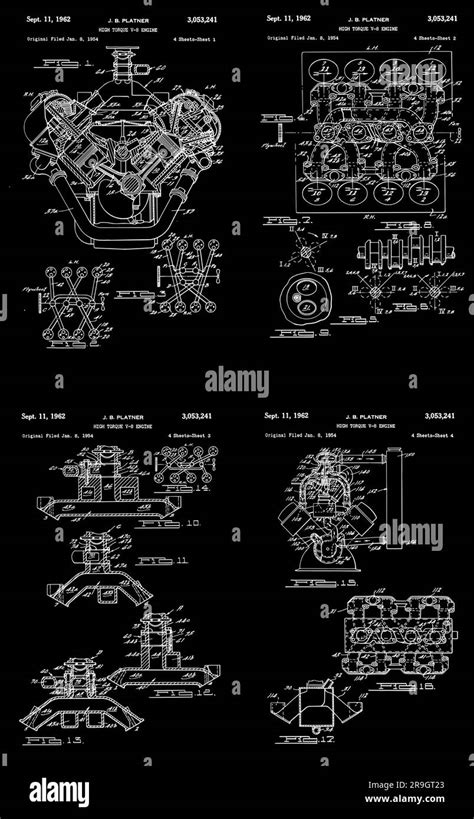 V8 Engine Diagram