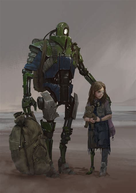 Journey to the end, Palamarchuk Mikhail | Robot art, Sci fi concept art ...