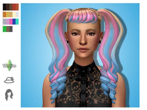 Sims 4 baby hair cc maxis match - retmaxx