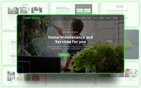 Home Services Website Templates