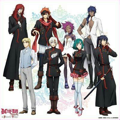 DGM Hallow characters | D gray man, Anime, Man