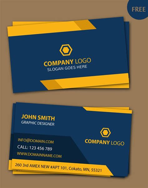 The charming Business Card Psd Templates Intended For Call Card ...