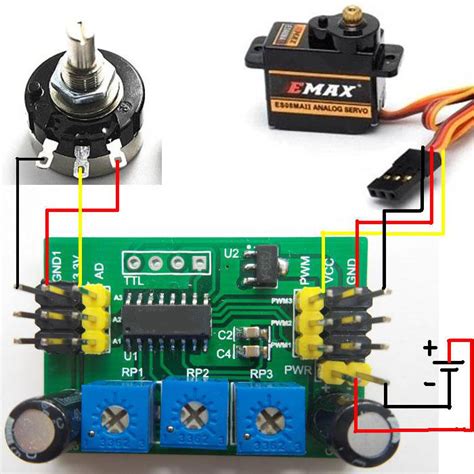 Rc Controller And Servo - Tabitomo