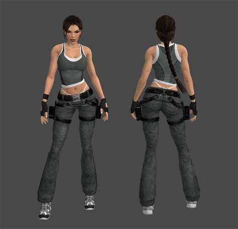 Lara Croft Sport Casual Rework Outfit by spuros12 by spuros12 on DeviantArt