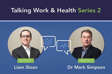 Business and HR advice podcast 'Talking Work and Health' returns for second series | Wellbeing ...