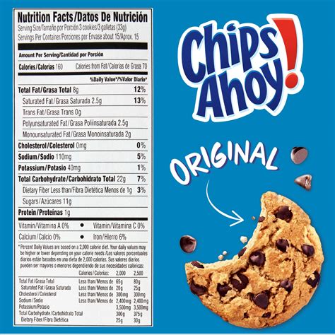 CHIPS AHOY! Original Chocolate Chip Cookies, Family Size, 18.2 oz: Buy Online in UAE at desertcart