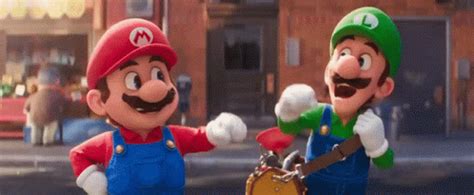 The Super Mario Bros Movie Brothers GIF - The Super Mario Bros Movie ...