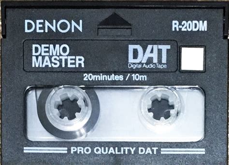 Digital Audio Tape : DAT