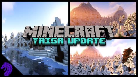 Minecraft Snowy Taiga Update | NEW biome and structures | Minecraft 1.19 Update Ideas - YouTube