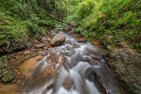 Premium Photo | Chae son waterfall lampang, thailand