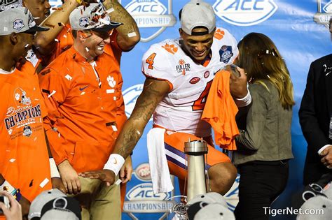 Photos: ACC Championship Trophy Presentation | TigerNet