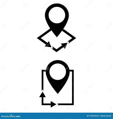 Area Vector Icon. Venue Illustration Sign. Size Symbol. Map Logo Stock ...