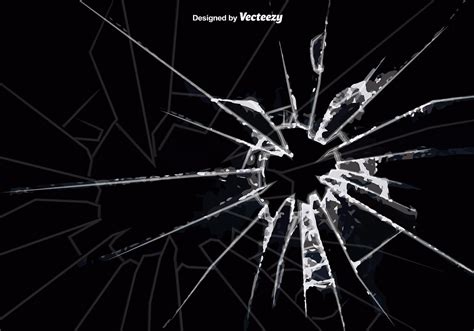 Vector Cracked Glass Background 109831 Vector Art at Vecteezy