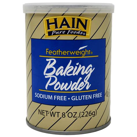 Hain Featherweight Baking Powder: Sodium Free - Healthy Heart Market