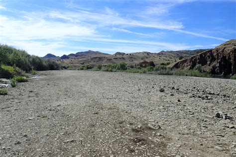 Priest Hole Campground - John Day River, Painted Hills, Oregon