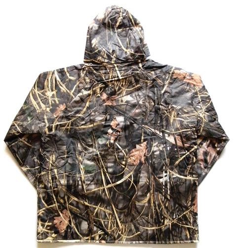 New Stearns Fleece Lined Rain Jacket/ Coat Realtree Hardwoods Camo Men ...