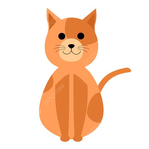 Cat Orange Cartoon, Cat Clipart, Orange Clipart, Cartoon Clipart PNG Transparent Clipart Image ...