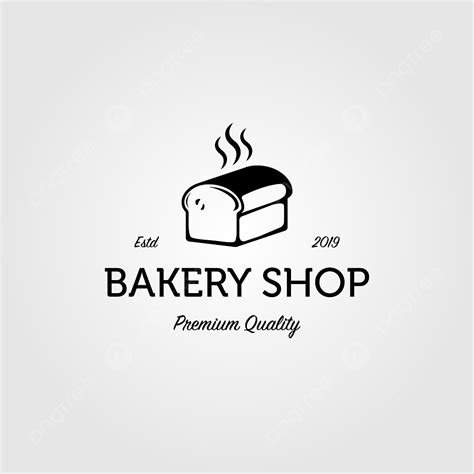 Bakery Shop Logo Vector Hd PNG Images, Simple Bakery Shop Logo Vintage Vector Design ...