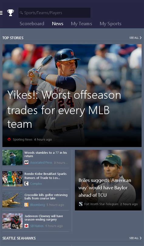 MSN Sports - Scores & Schedule for Android - APK Download